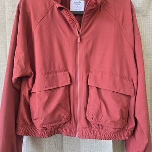 Old Navy Women's Utility Jacket in Coral